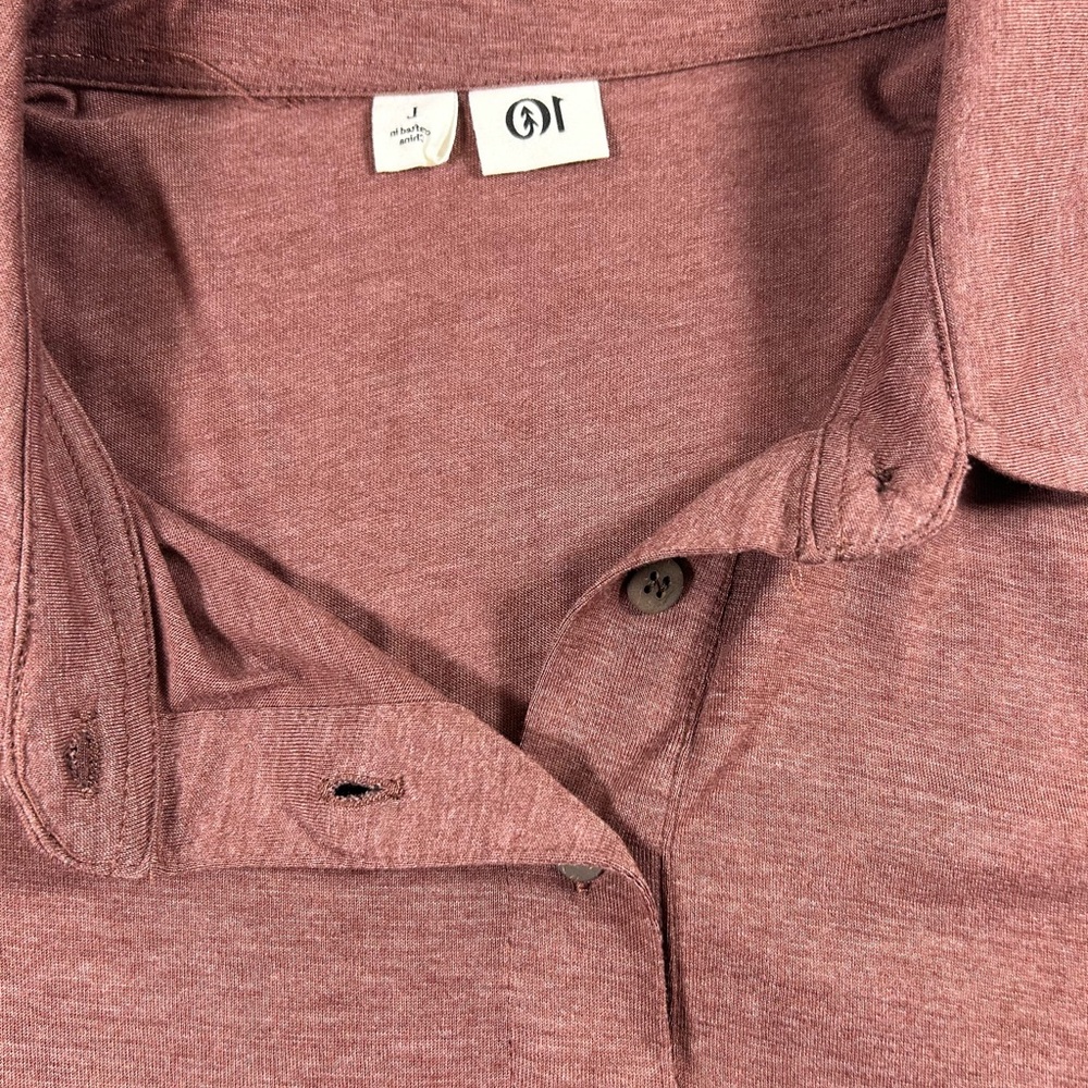 Ten tree Men's Casual Polo Shirt - Maroon